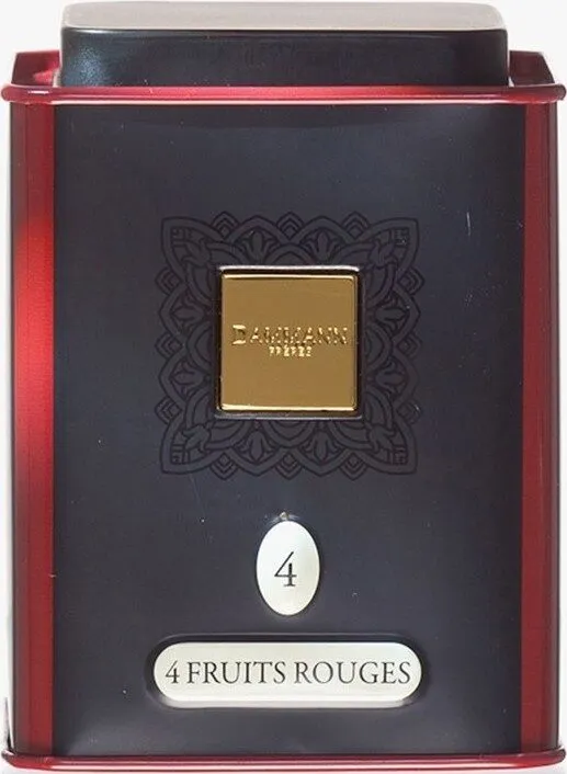 Thé Noir Parfumé Quatre Fruits Rouges