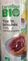 Toasts briochés