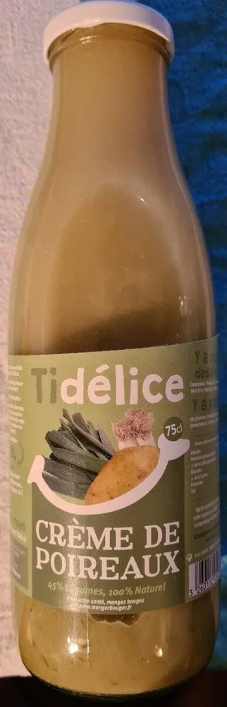 Soupe creme de poireaux