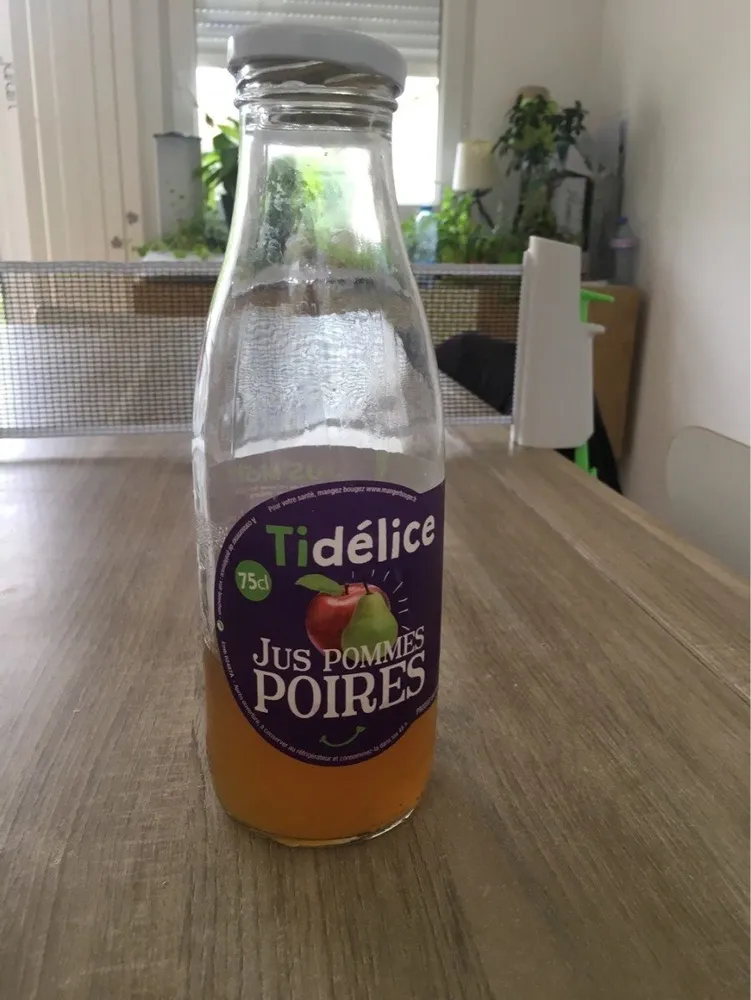 jus pommes poires