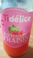 Jus pommes fraises