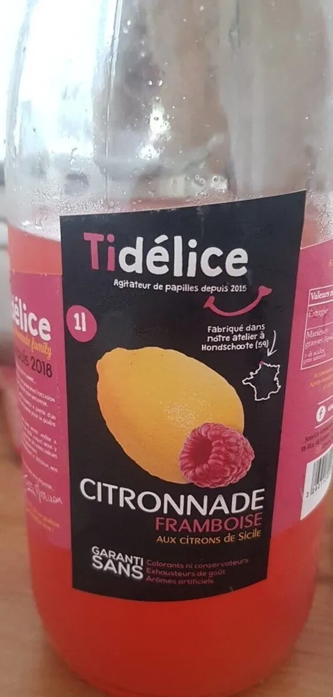 Citronnade framboise