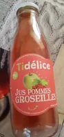 Jus pommes groseilles