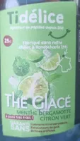 The glace menthe bergamote citron vert