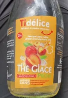 Thé glacé pêche