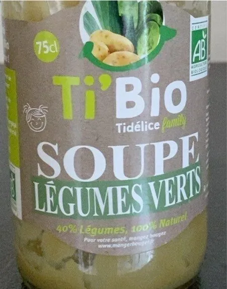 Soupe légumes verts