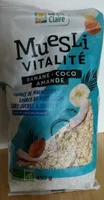 Muesli Vitalité banane-coco-amande