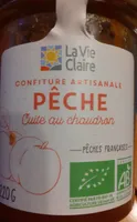 Confiture artisanale Pêche Cuite au chaudron