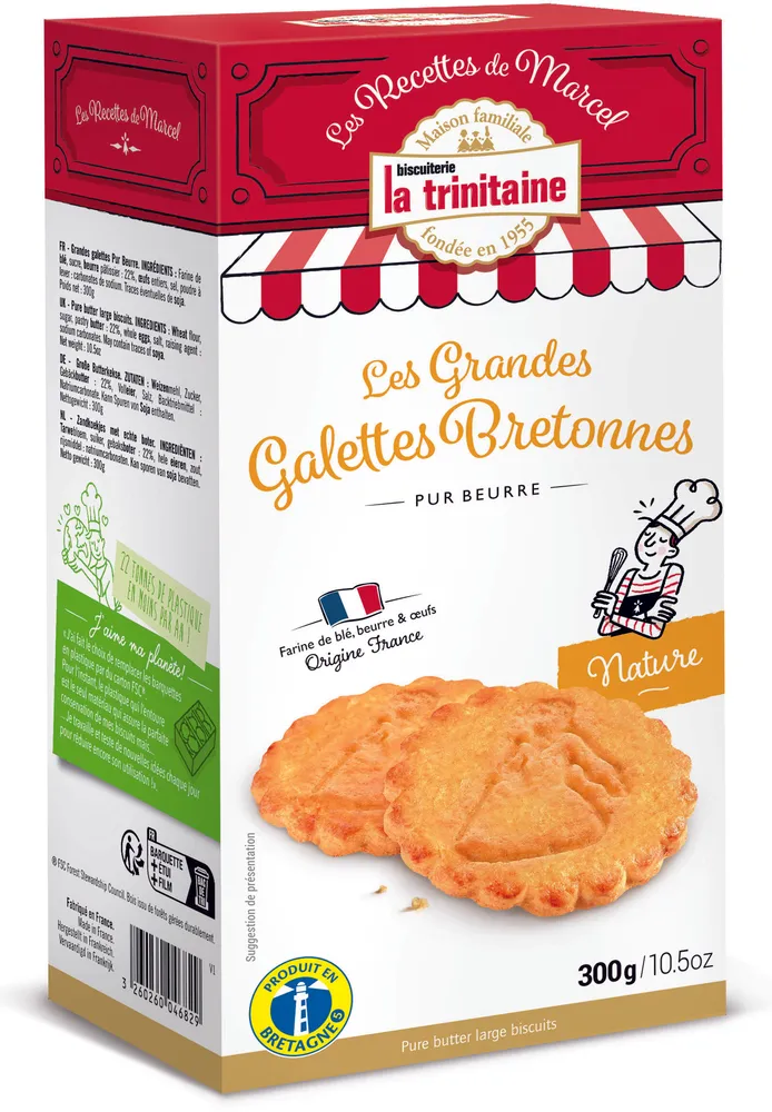 Les grandes galettes bretonnes pur beurre - Les Recettes de Marcel