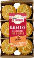 Galettes bretonnes pur beurre aux éclats de caramel au beurre salé