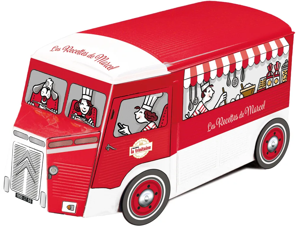 Le tub Citroën galettes bretonnes pur beurre en sachets fraîcheur de Marcel