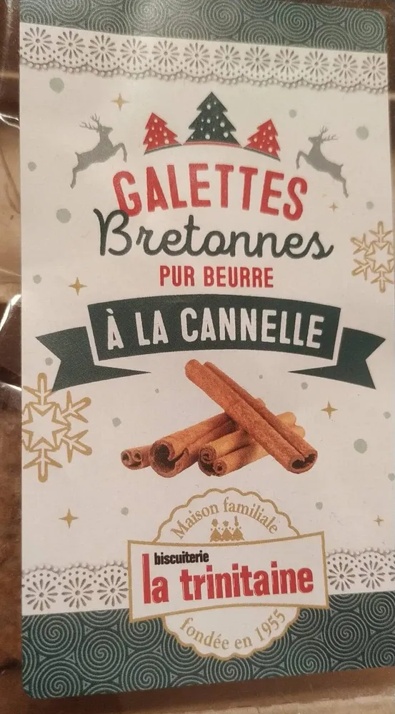 Galettes Bretonnes à la canelle
