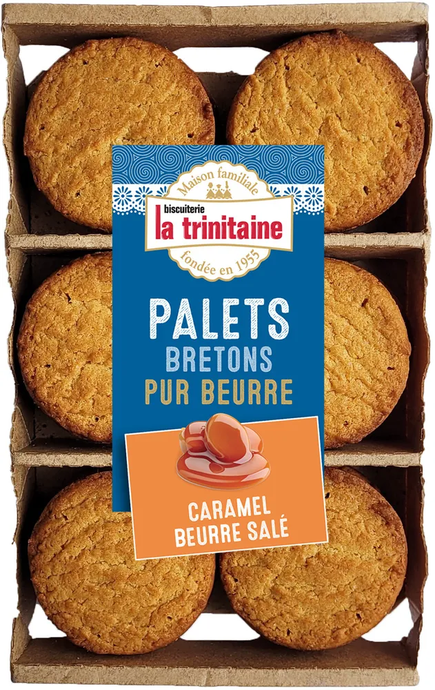Les palets bretons pur beurre au caramel au beurre salé