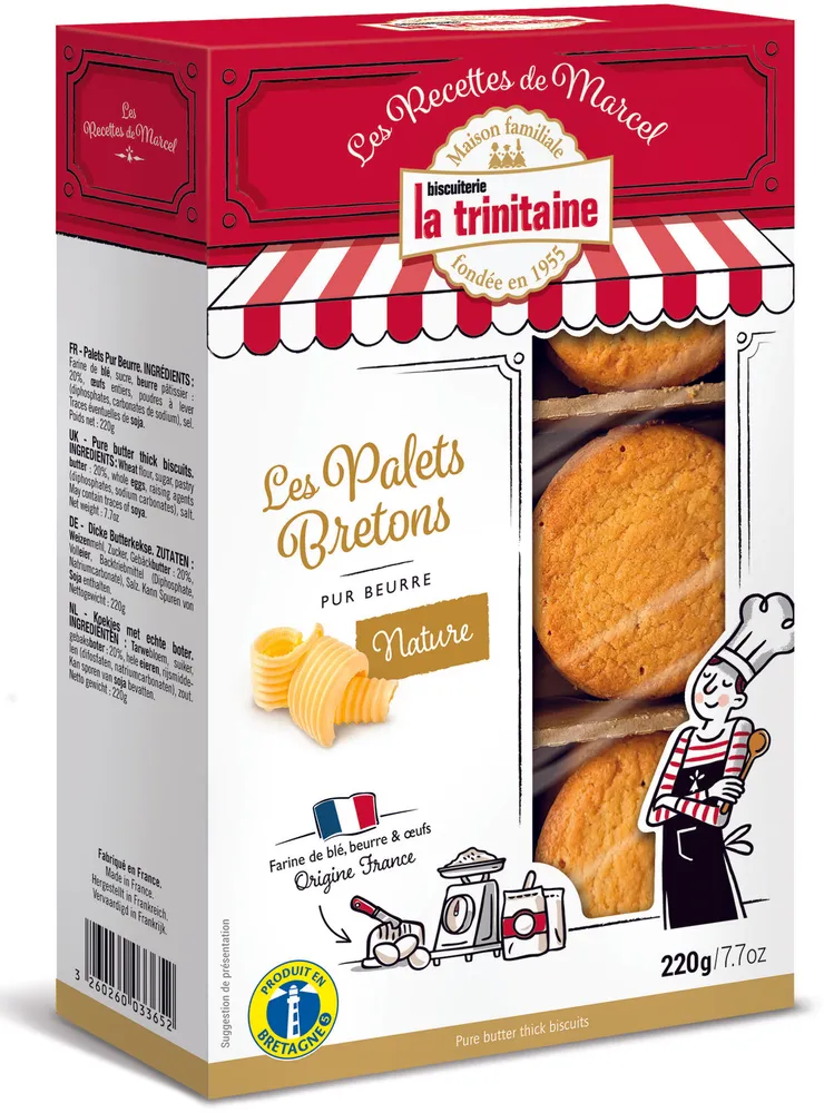 Les palets bretons pur beurre - Les Recettes de Marcel