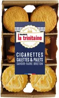 Cigarettes, galettes et palets savoir-faire breton