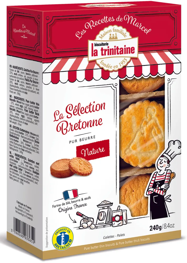 La sélection bretonne pur beurre - Les Recettes de Marcel