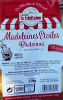 Madeleines étoiles bretonne