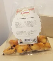 Mini madeleines con uvetta