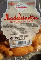 Madeleines aux perles de sucres