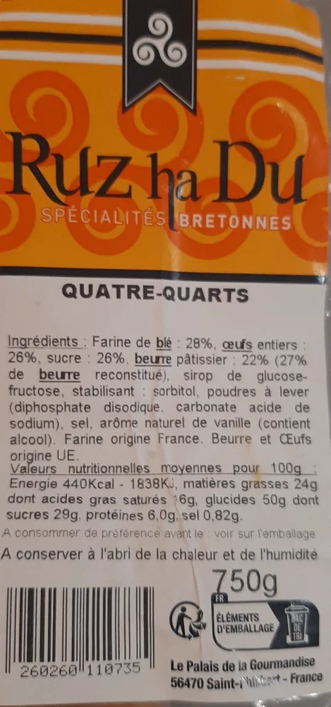 Quatre-quarts