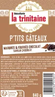 P'tits gâteaux marbrés et fourrés au chocolat