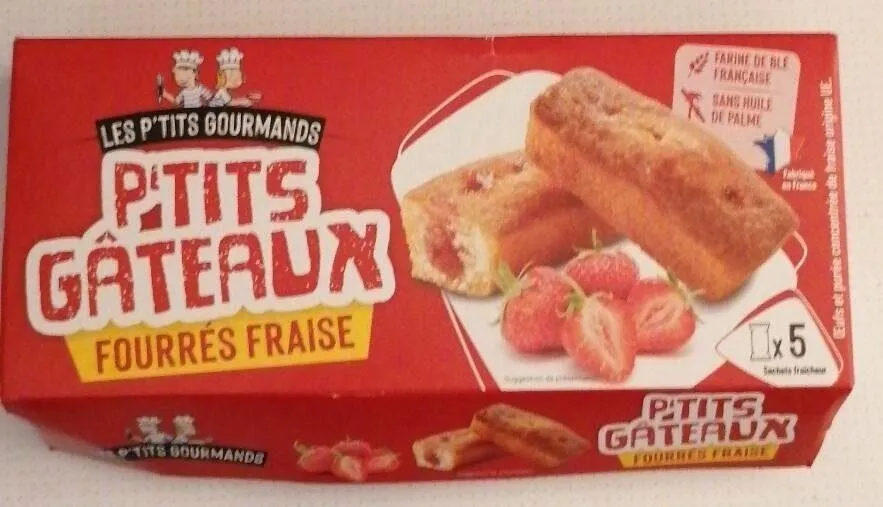 P'tits gâteaux fourrés fraises