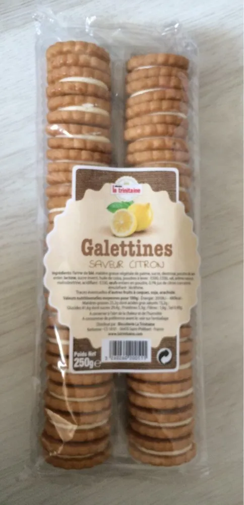 Galettines au citron