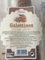 Galettines saveur Cacao