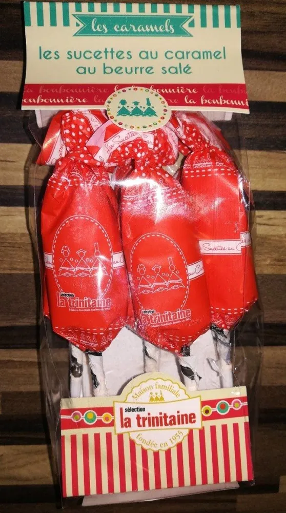 Sucette caramel beurre salé