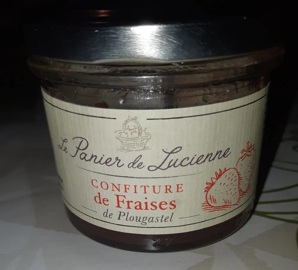 Confiture de fraises de plougastel