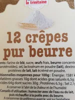 12 crêpes pur beurre