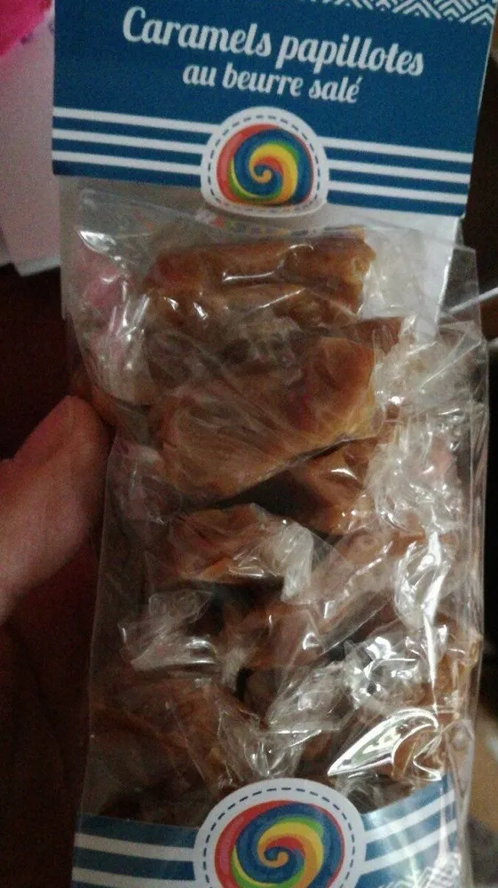 Caramels papillotes au beurre salé