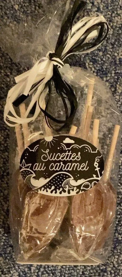 Sucettes au caramels