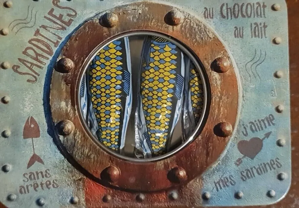 Sardines au chocolat au lait