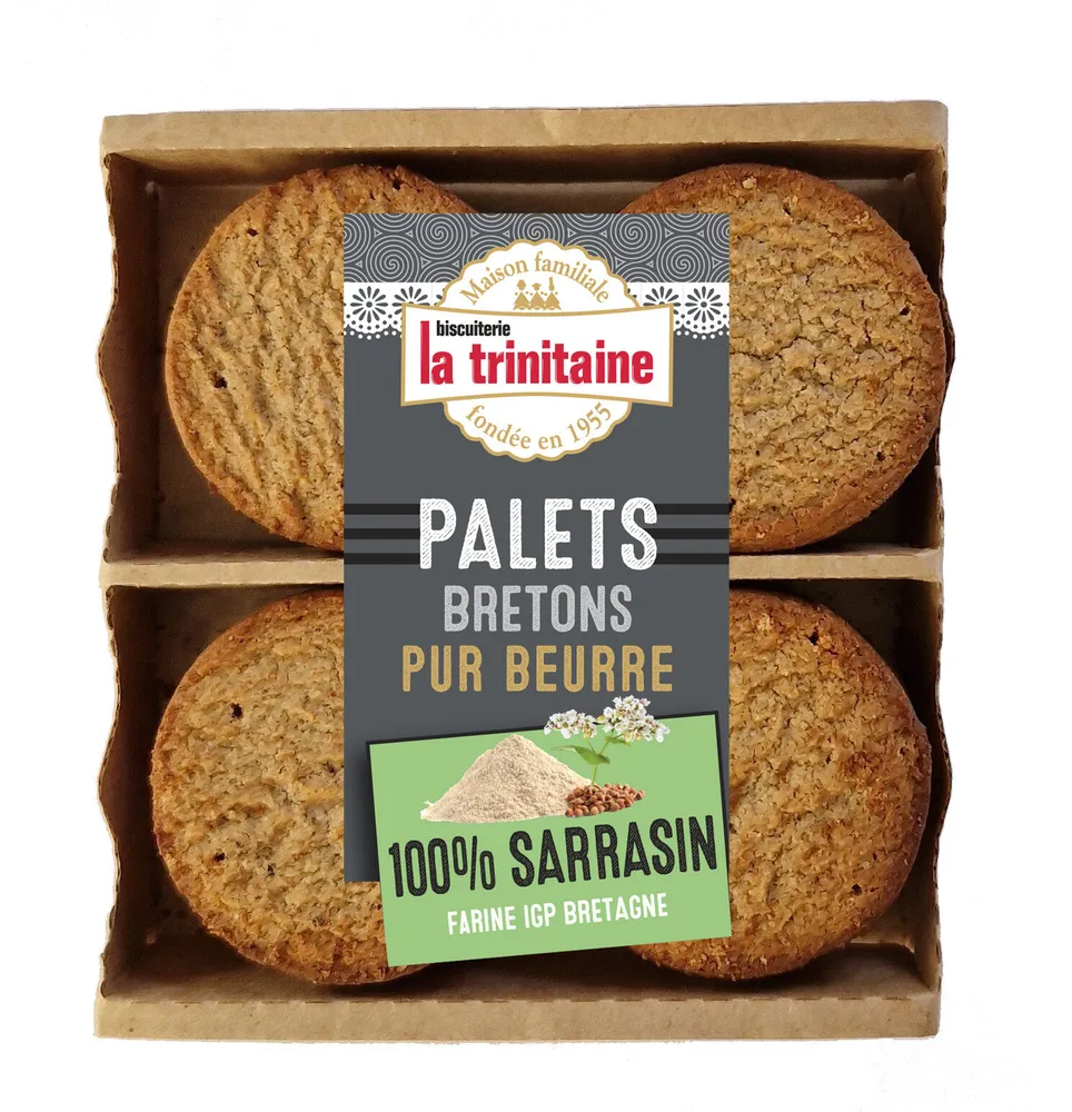 Palets bretons pur beurre au sarrasin