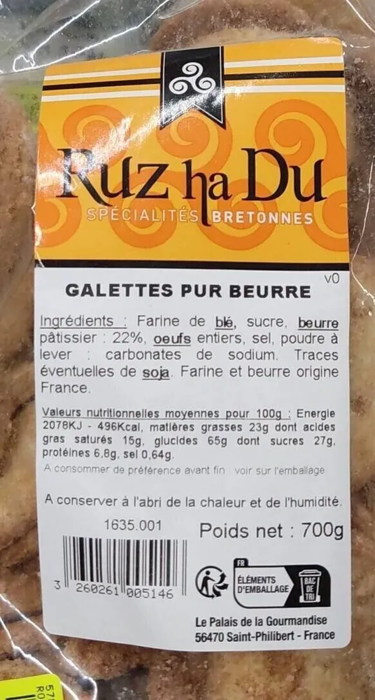 Galettes pur beurre