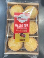 GALLETTES BRETONNES PUR BEURRE RHUM