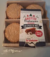 Galettes bretonnes pur beurre aux épices de Noël