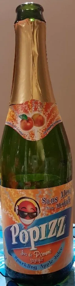 Jus de pommes Gazeifié