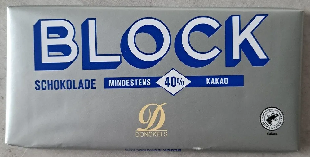BLOCK Schokolade