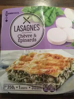 Lasagnes chevre & epinards