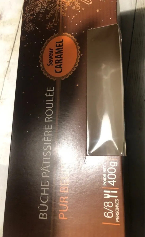 Bûche Pâtissière Roulée Pur Beurre Caramel