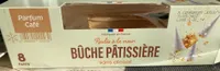 Buche patissière au café