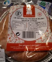 Le gâteau au fromage blanc saveur citron