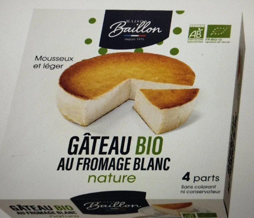 Gâteau au Fromage Blanc