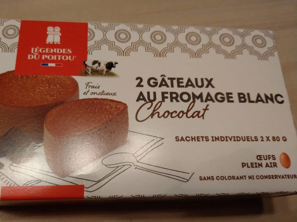 Gâteaux au fromage blanc chocolat