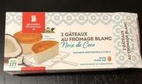 Gateaux au fromage blanc noix de coco
