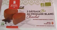 Gâteau au fromage blanc chocolat