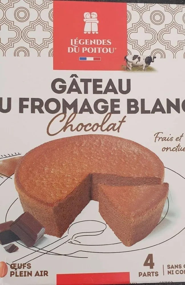 Gateau au fromage blanc chocolat