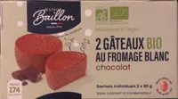 2 gâteaux bio au fromage blanc